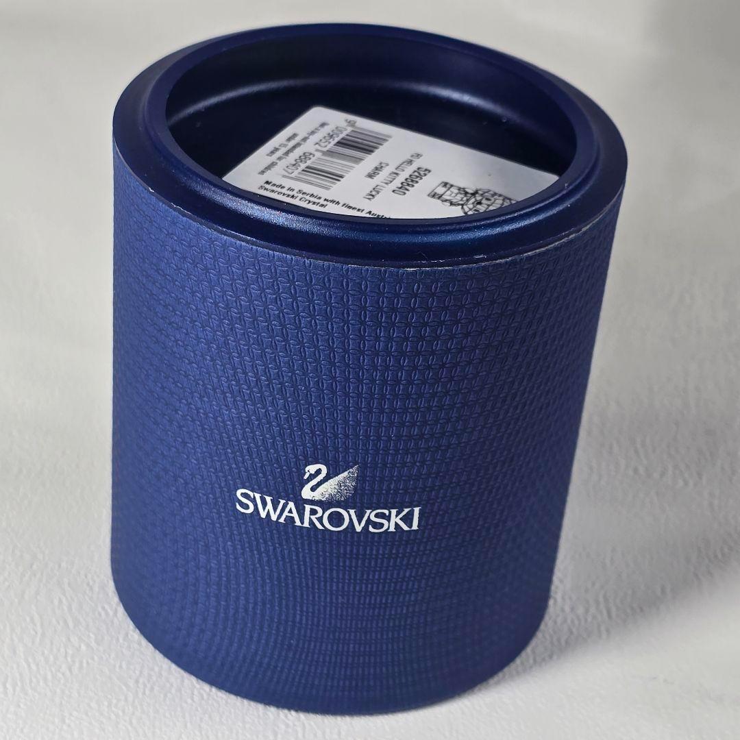 スワロフスキー ハローキティラッキー チャーム クローバー グリーン リボン