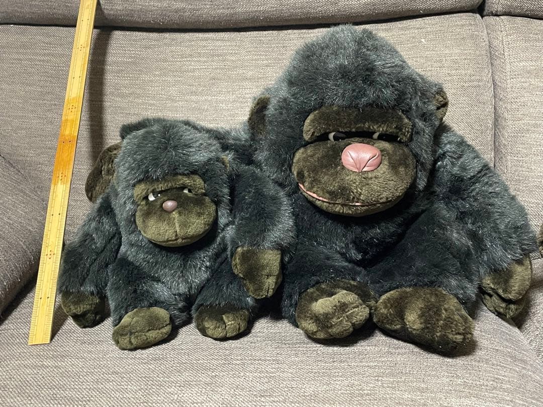 hirokun house】ゴリラ ぬいぐるみ 親子 - メルカリ