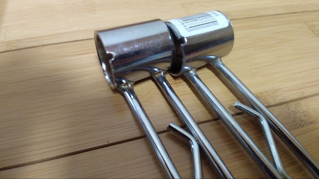 メタルラック 177×90×46 4枚➕ハーフ板 サイドバー　キャスター送料込