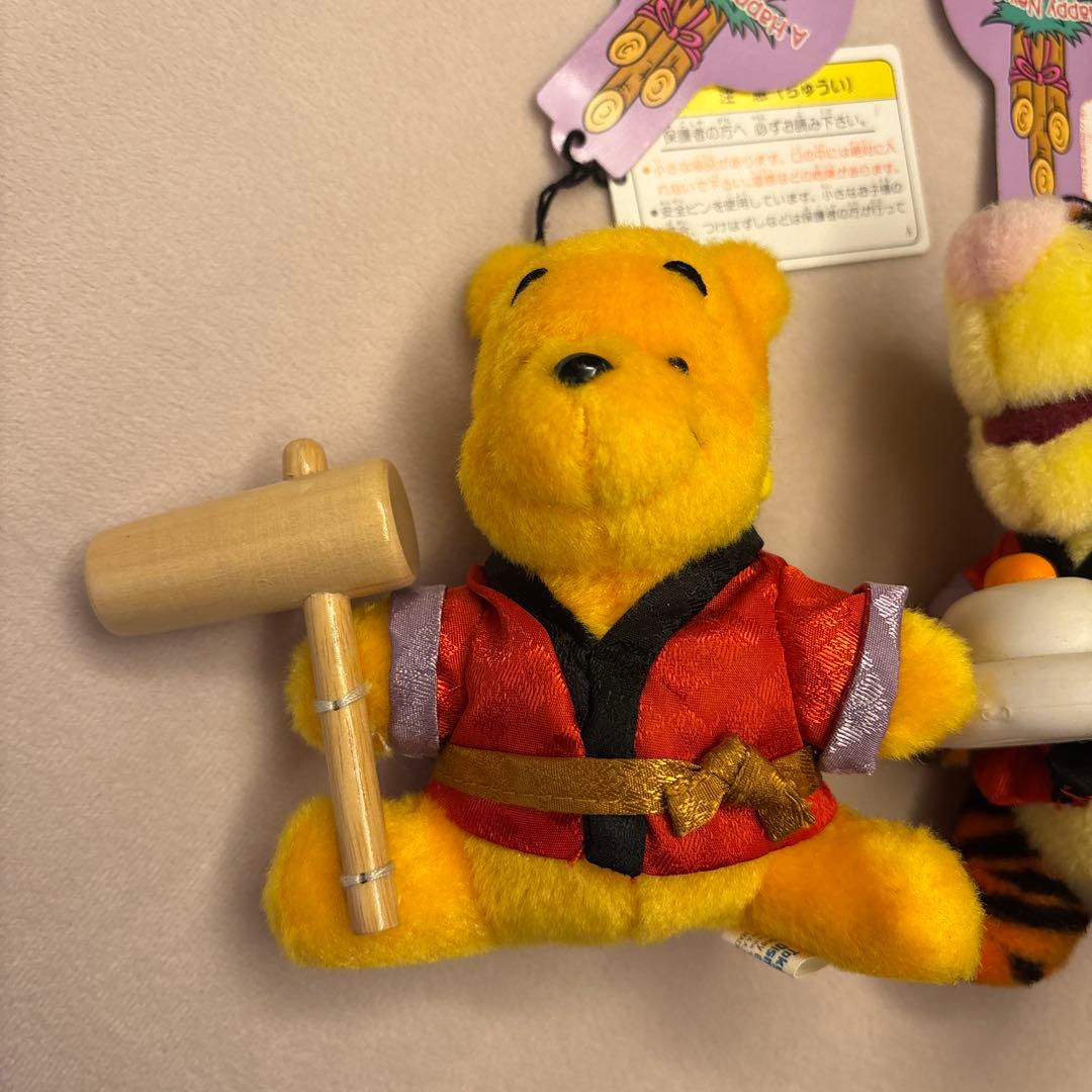 ディズニーランド ティガー プーさん ニューイヤー 2001 ぬいぐるみ