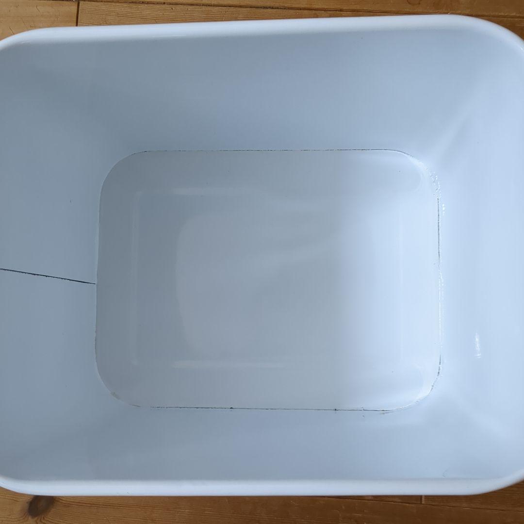 オールドファーム　ホワイト ブレッドボックス ホーロー製