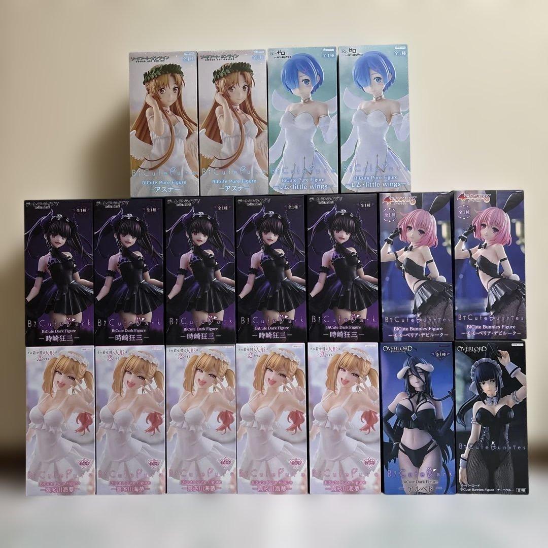 BiCute シリーズ　プライズフィギュア　18体　まとめ売り　セット