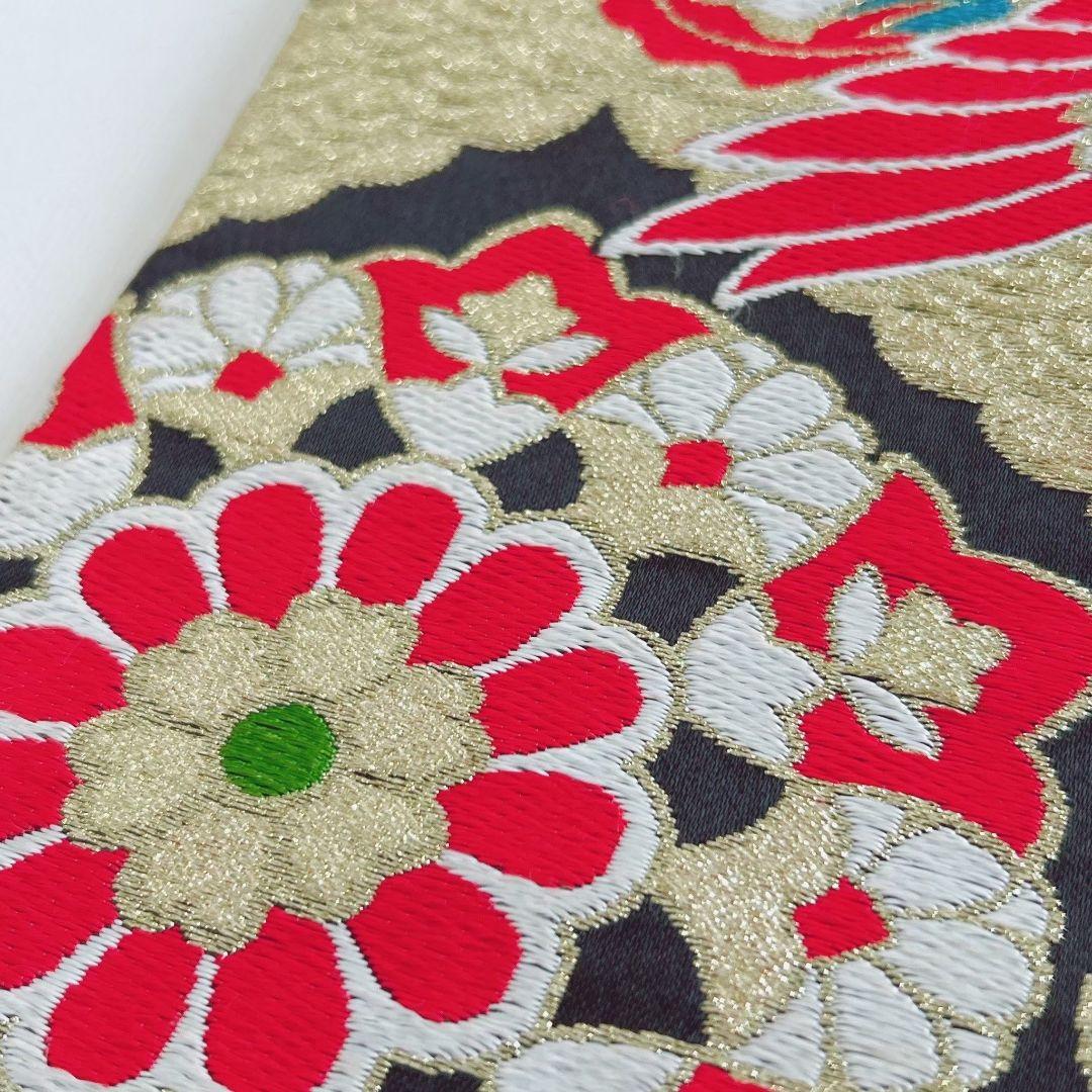 【昭和レトロセット】　七五三　7歳女の子　小物セット　朱地　51528