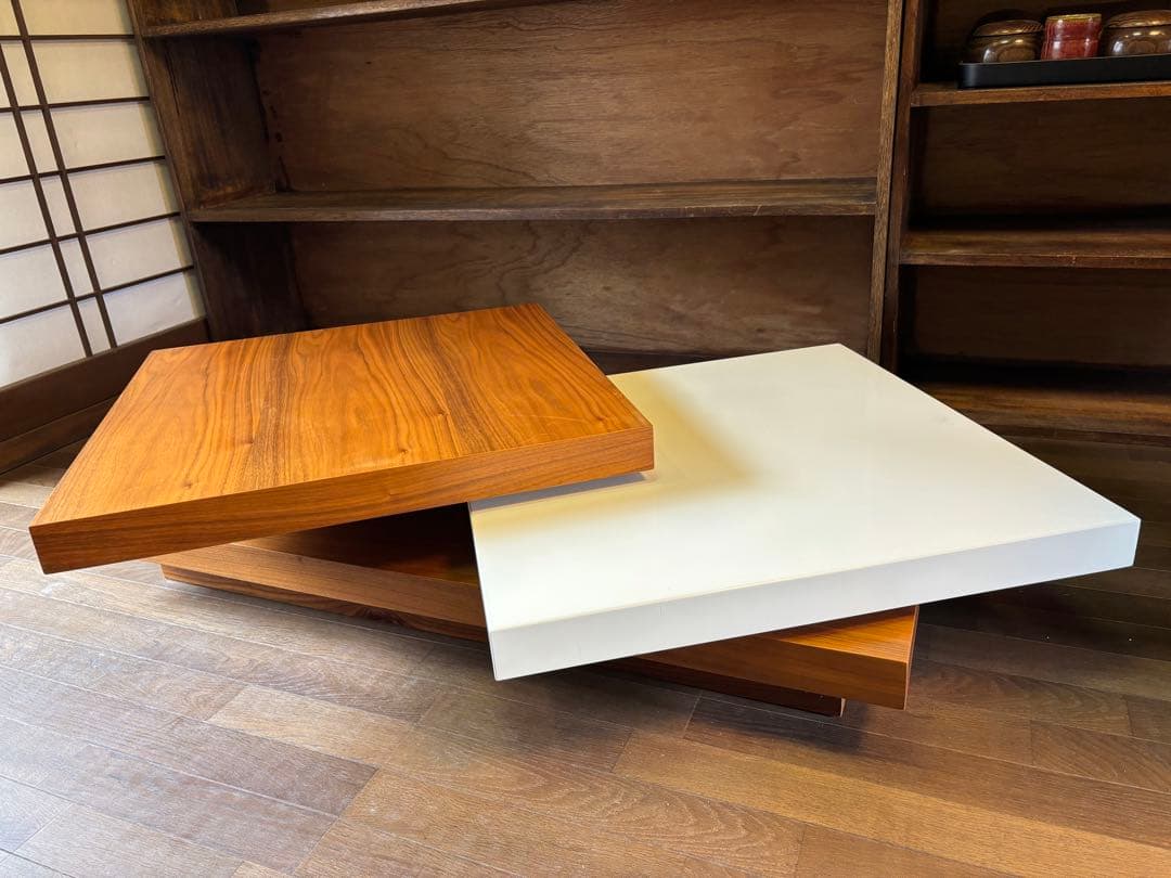 太陽家具購入　テーブル　コーヒーテーブル　机　vintage