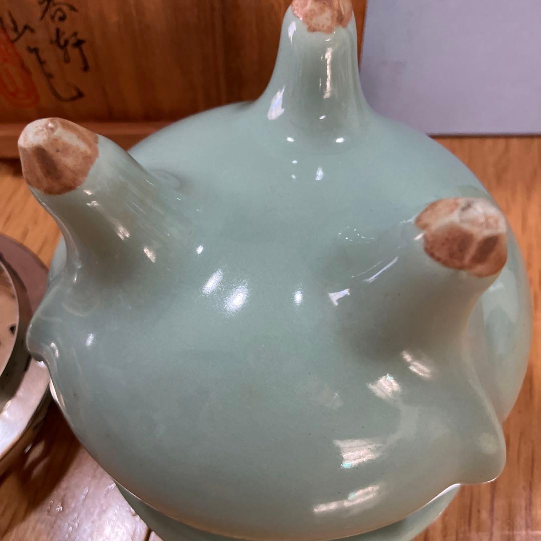 淡山　香炉　アンティーク