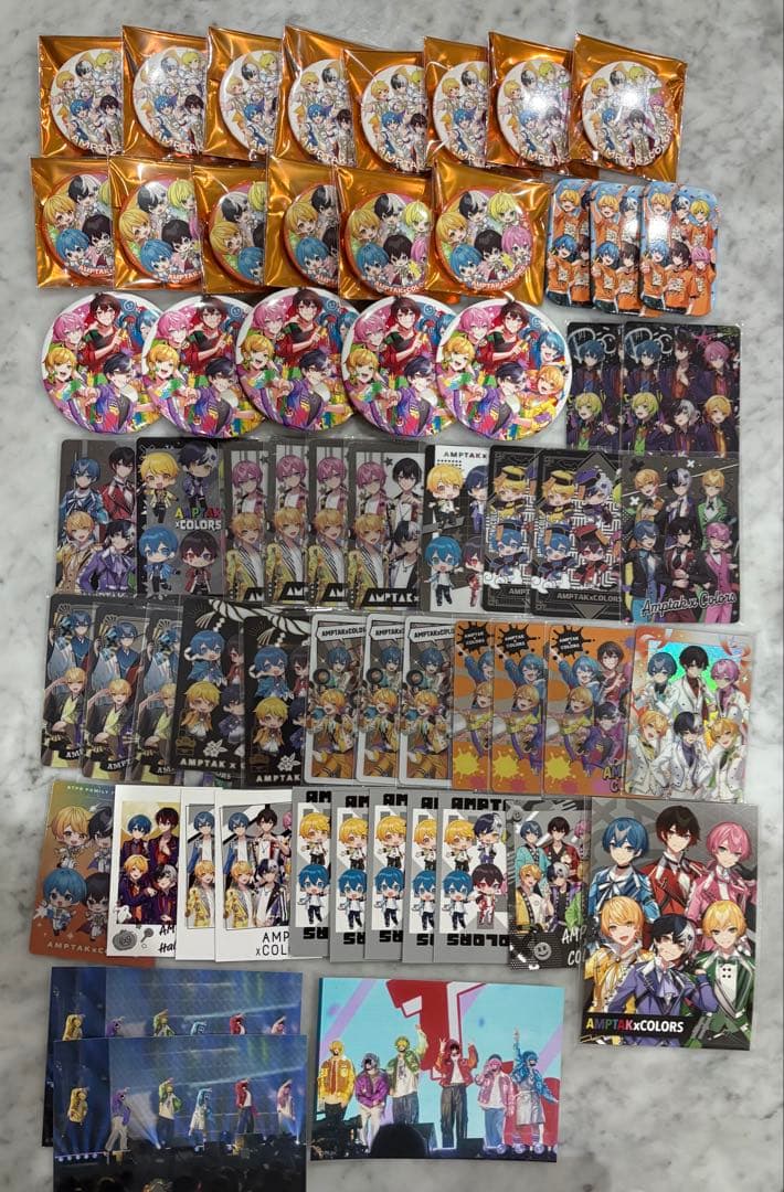 AMPTAK×COLORS全員集合グッズまとめ売り - メルカリ