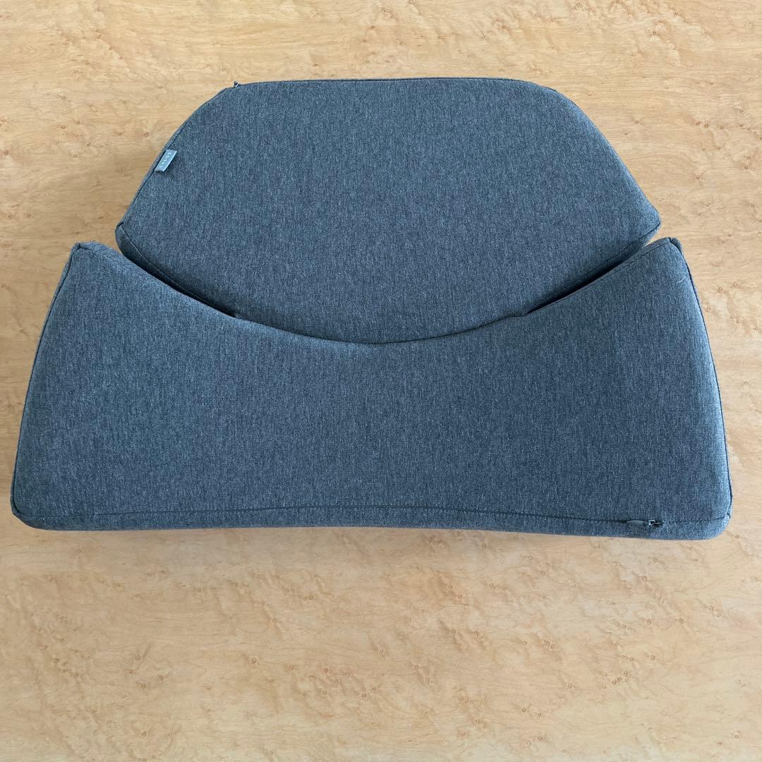 ダブル枕　SurvaQ枕　ダークグレー　ヒーター機能なし