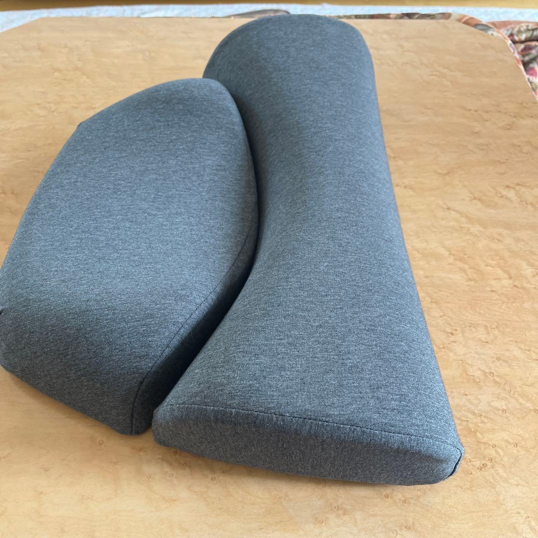 ダブル枕　SurvaQ枕　ダークグレー　ヒーター機能なし