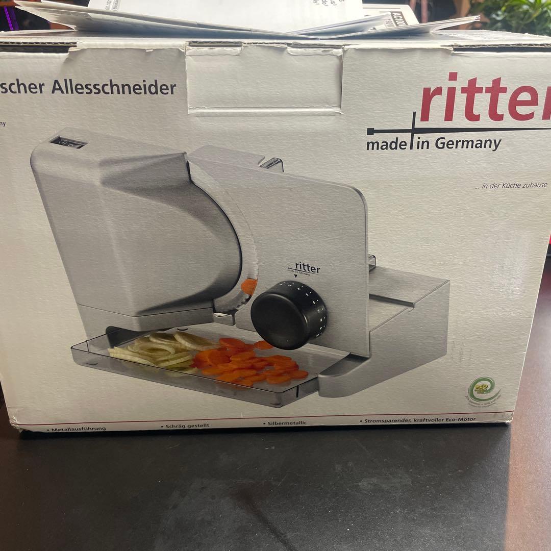 美品！ritter ドイツ製　電動スライサー　フードカッター　E16