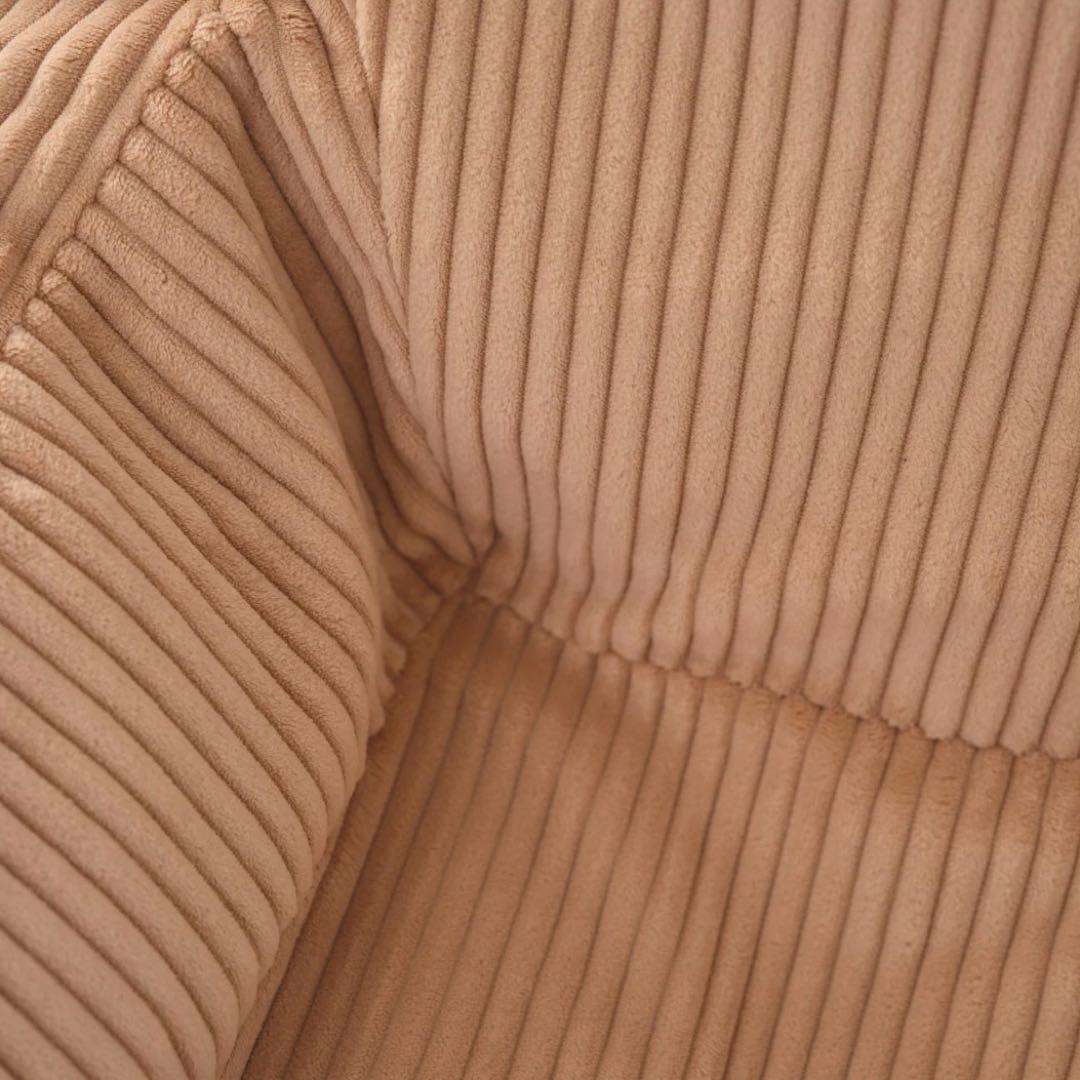 LOOSY HUGME 1人掛けビーズソファ コーラルピンク