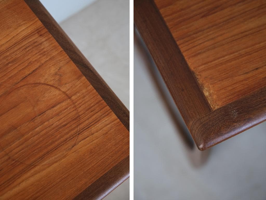 英国アンティークG-PLANジープランネストテーブル3台/収納机91-108)