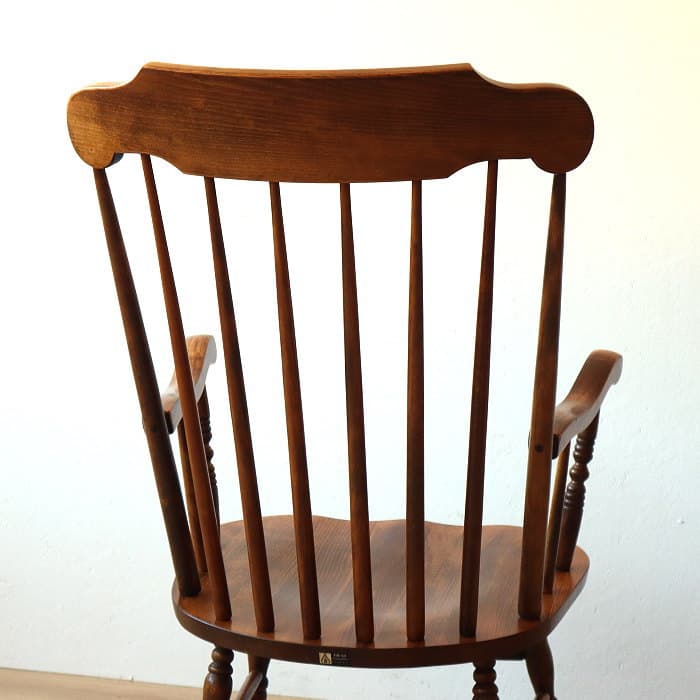 ヴィンテージ ロッキングチェア 飛騨の家具 古家具 ブナ材 無垢材