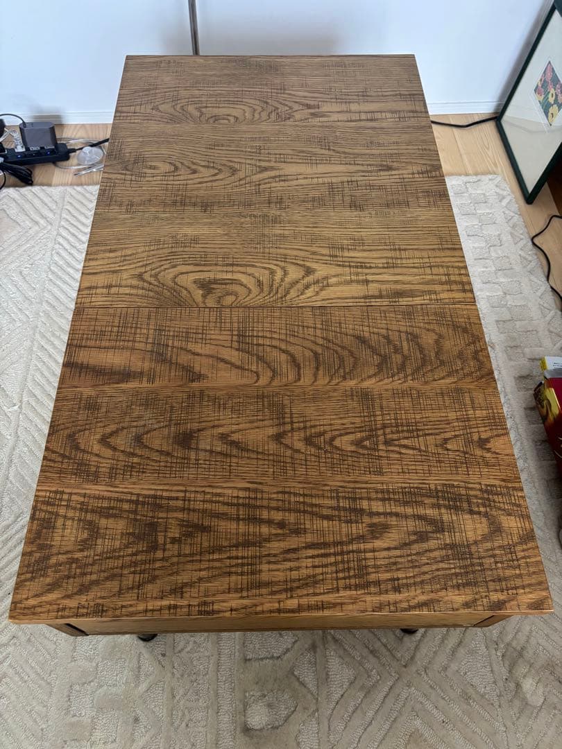 ACME リフトアップセンターテーブル 引き出し付き