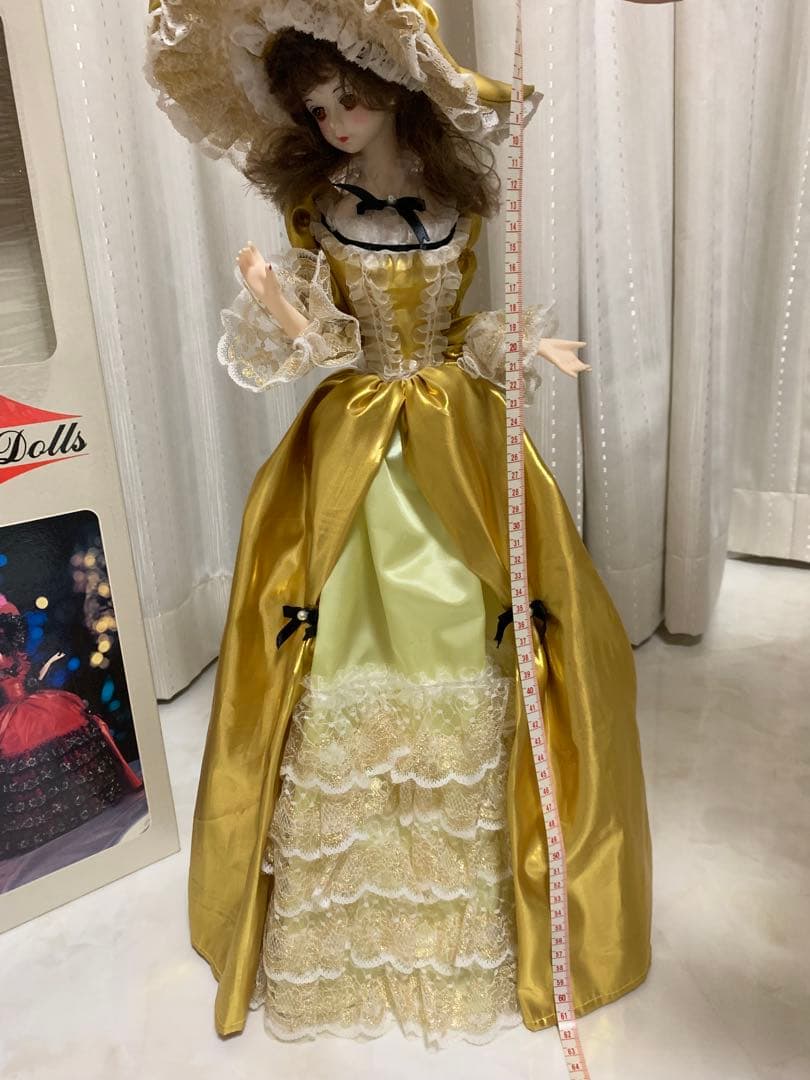 アンティーク オルゴール miss ROSA 人形 ドール　昭和レトロ