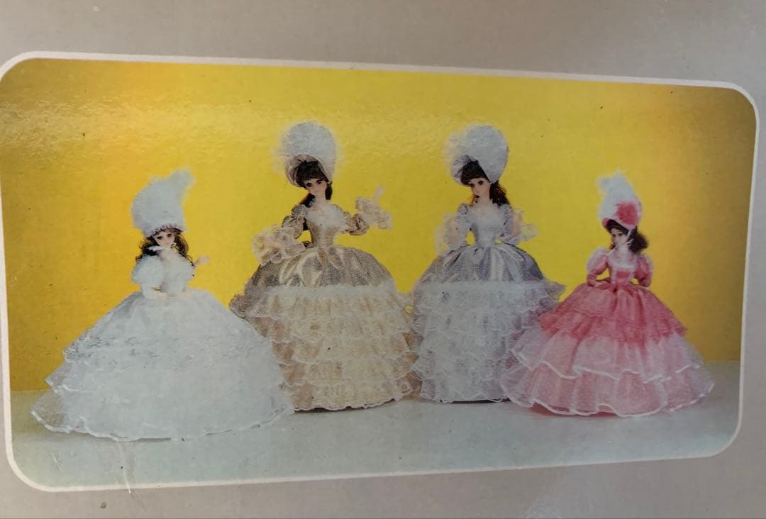 アンティーク オルゴール miss ROSA 人形 ドール　昭和レトロ