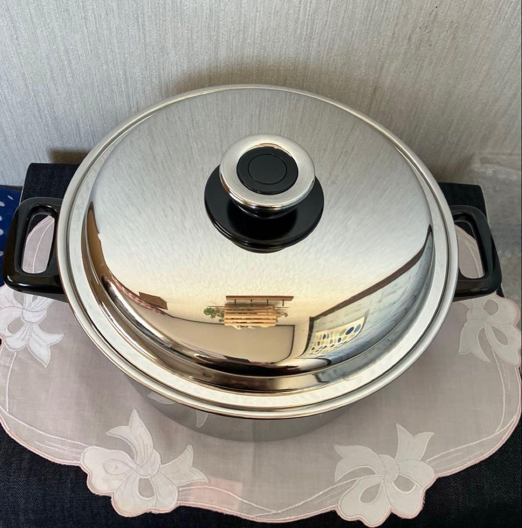 【 美品 】ビタクラフトMagic Seal 両手鍋 2906 5.3L