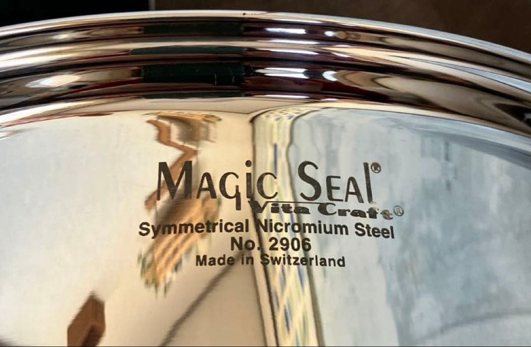 【 美品 】ビタクラフトMagic Seal 両手鍋 2906 5.3L
