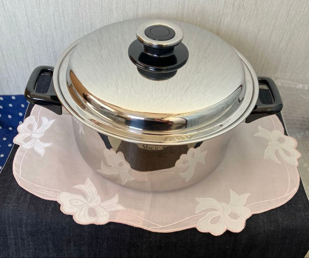 【 美品 】ビタクラフトMagic Seal 両手鍋 2906 5.3L