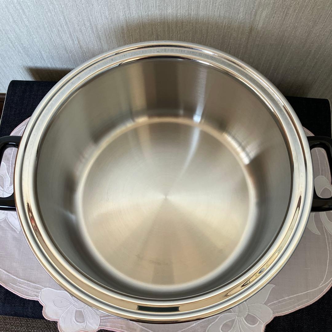 【 美品 】ビタクラフトMagic Seal 両手鍋 2906 5.3L