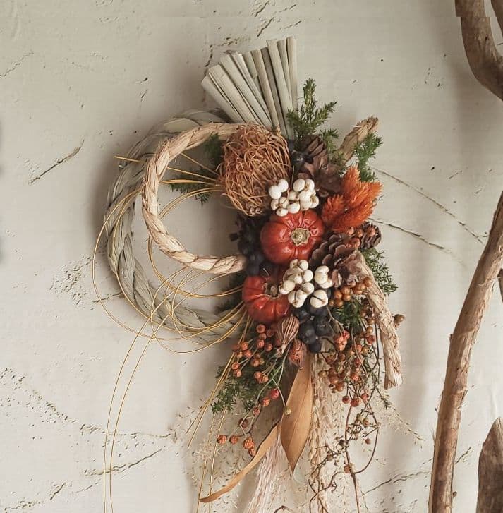 専用✨迎春2022✨正月飾り ミニカボチャ  (ドライ)