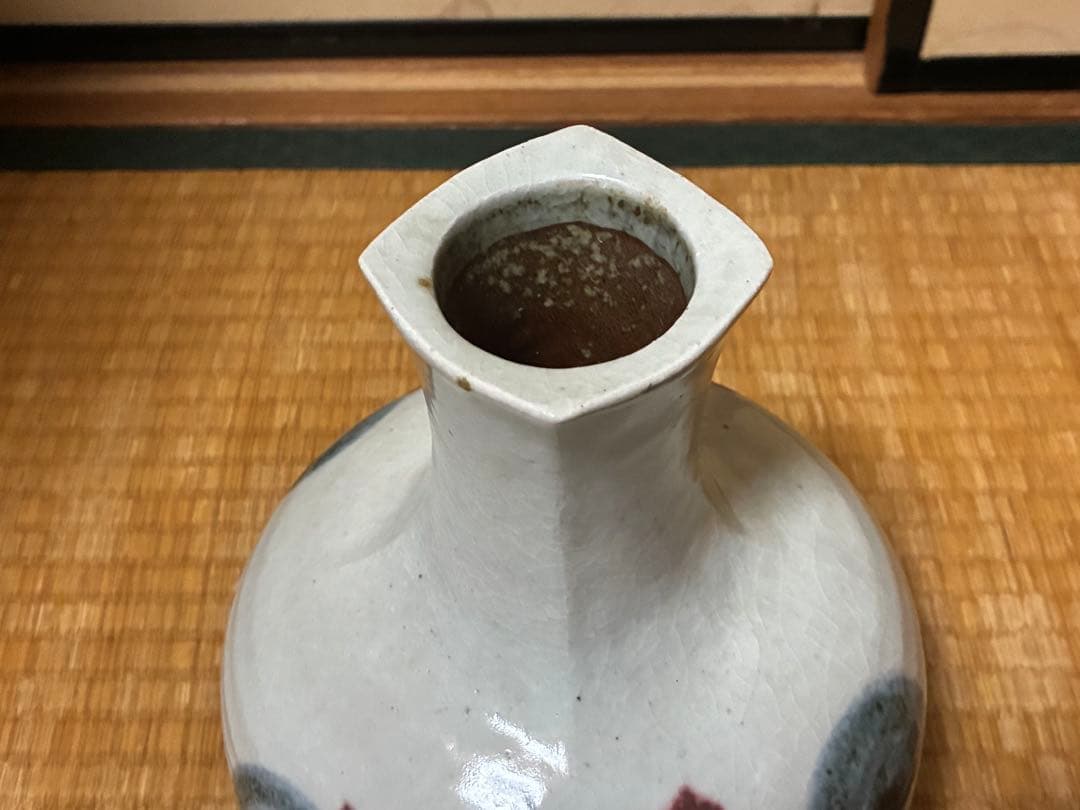 河合 透 】花紋壺 花入 共箱 河合寛次郎 - Mercari Japan 11728299316