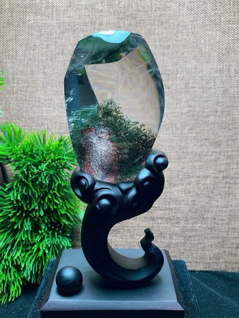 ⭐︎【天然】ガーデン クォーツ 置物 183.4g