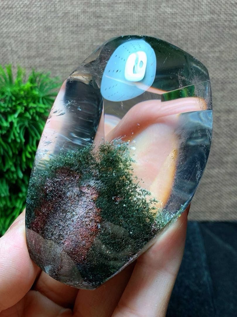 ⭐︎【天然】ガーデン クォーツ 置物 183.4g