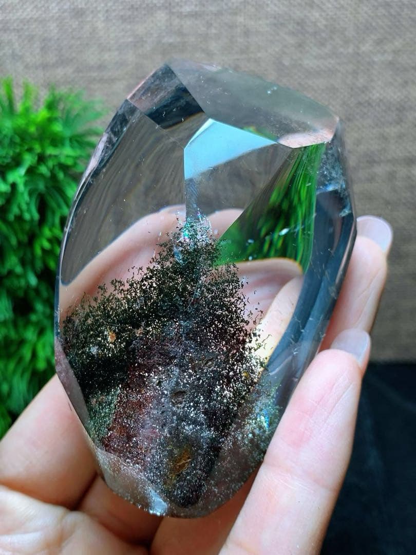 ⭐︎【天然】ガーデン クォーツ 置物 183.4g