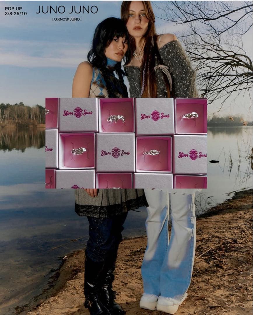 79 スウェーデン発 ジュエリー作家stina suai ハンドメイドリング｜79