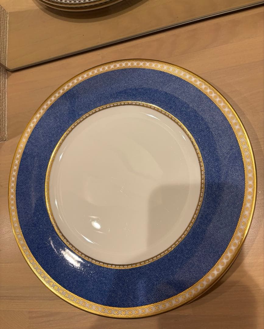 ウェッジウッド　ユーランダーパウダーブルー　27cm ディナープレート 2セット