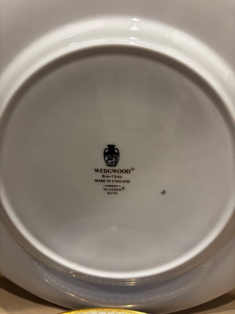 ウェッジウッド　ユーランダーパウダーブルー　27cm ディナープレート 2セット