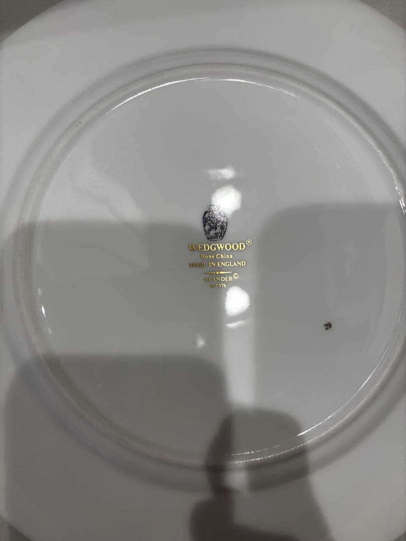 ウェッジウッド　ユーランダーパウダーブルー　27cm ディナープレート 2セット