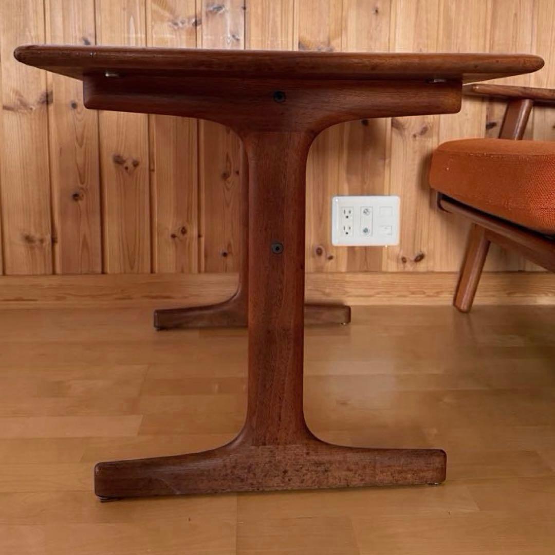 チーク　コーヒーテーブル (J.O. Carlsson ) 北欧ビンテージ