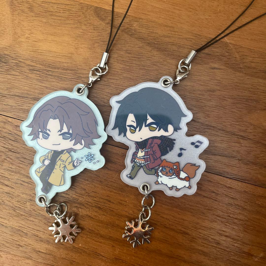 テニスの王子様 クロス缶バッジ&キーホルダー セット