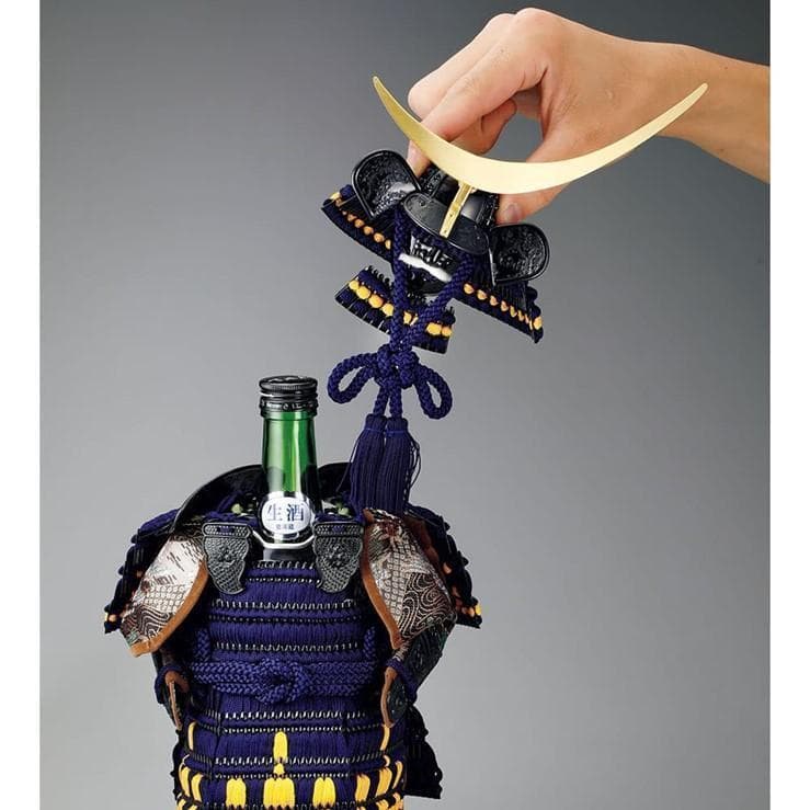 ボトルカバー ボトルアーマー ワイン 日本酒 伊達政宗 ボトルに着に着せる甲冑