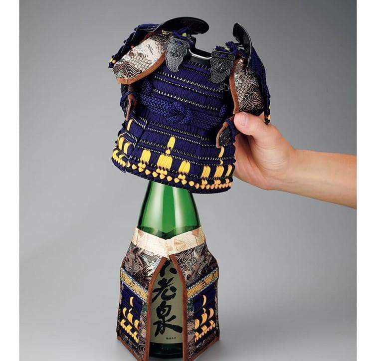 ボトルカバー ボトルアーマー ワイン 日本酒 伊達政宗 ボトルに着に着せる甲冑