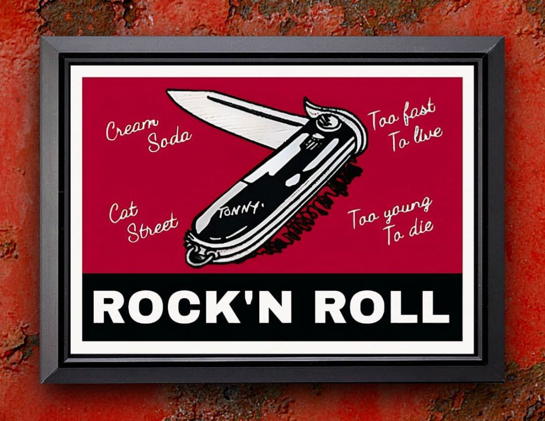 TEDDY・ジャックモリス・カルコーク【A4サイズ写真ポスター額装付６点セット】