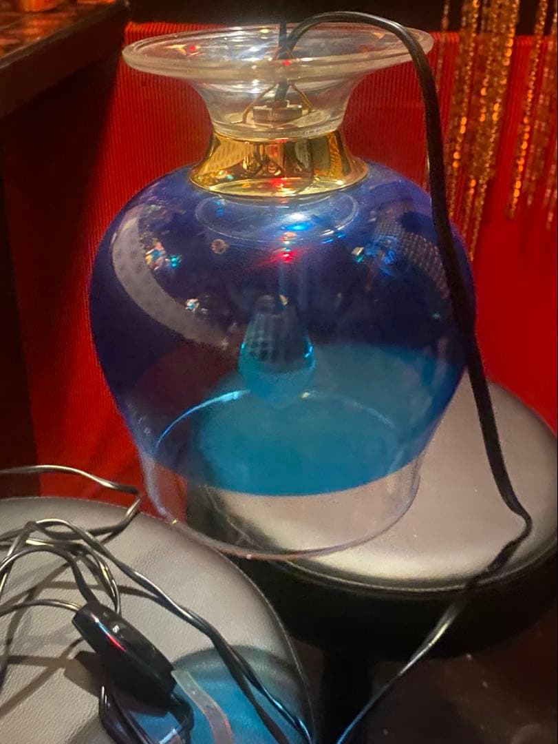 昭和レトロ 照明 コンセント 青 ブルー 松下電工 ヴィンテージ ナショナル