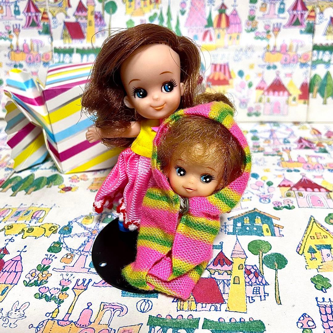 昭和レトロ タカラ チビッコメイト チビッコチーちゃん&チーちゃんの