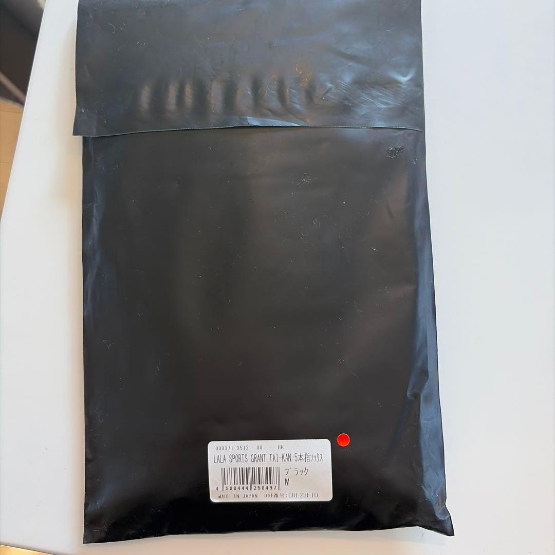 新品未使用TAI-KAN 5本指ソックス ブラック M