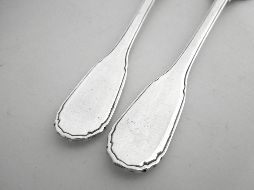 ピュイフォルカ　シルバーフォーク2本　Puiforcat　純銀