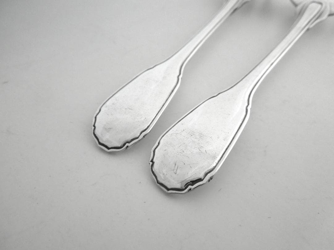 ピュイフォルカ　シルバーフォーク2本　Puiforcat　純銀