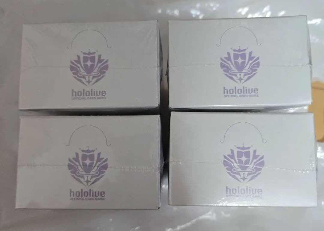 新品未開封】ホロライブクインテットスペクトラム シュリンク付き 4box