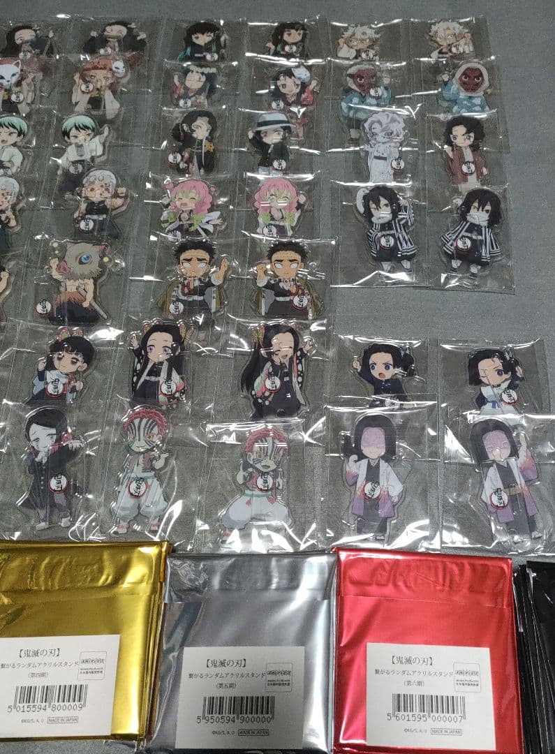 鬼滅の刃　繋がるアクリルスタンド 全54種 ufotable　第一期~無限列車編