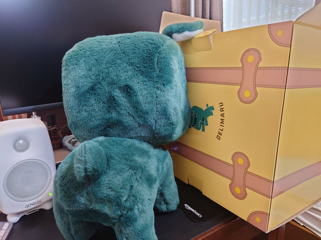 非売品】三菱 デリ丸 特大ぬいぐるみ - メルカリ