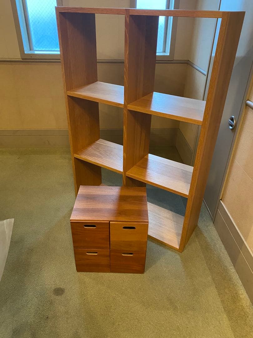 無印良品スタッキングシェルフセット