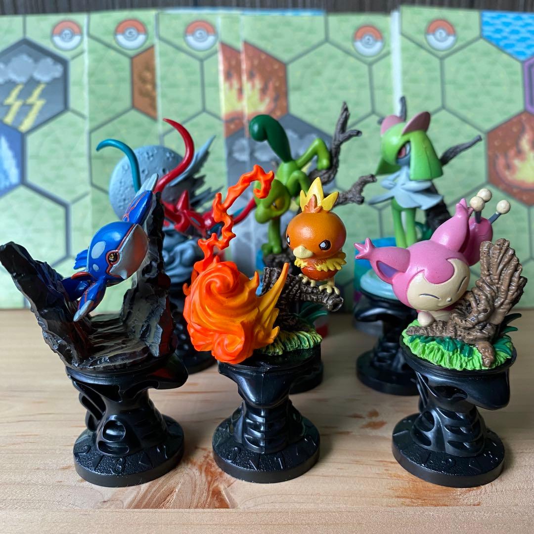 ポケモンバトルフィギュア海洋堂6個セット - メルカリ