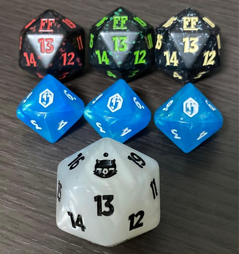 MTG ファイナルファンタジー プレリリース プレリ ダイス セット FF
