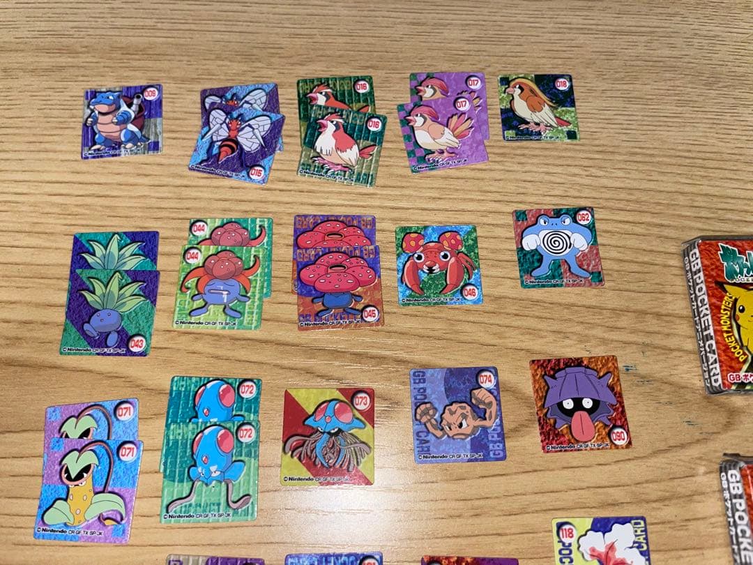 ポケモン GBポケットカードアニメバージョン 90年代 - メルカリ