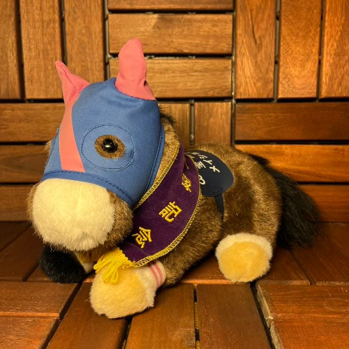AVANTI製】メイショウドトウ avantiぬいぐるみアイドルホース 馬競馬